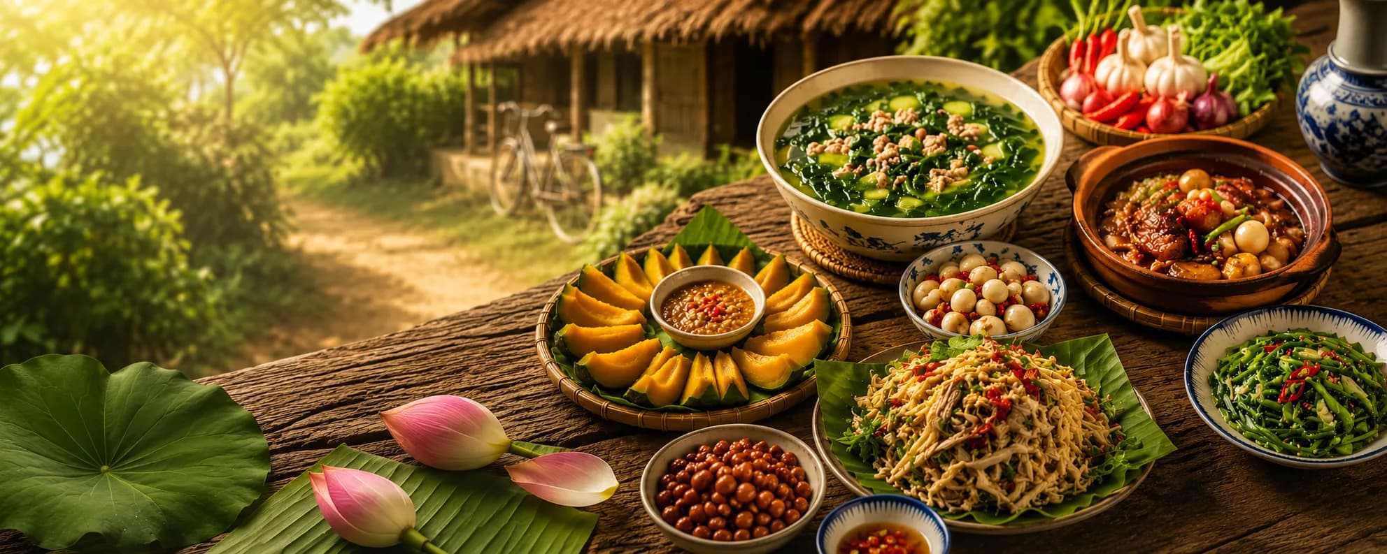 Ẩm thực tuổi thơ Làng Choa