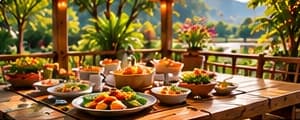 Mâm cơm Việt từ nông sản sạch