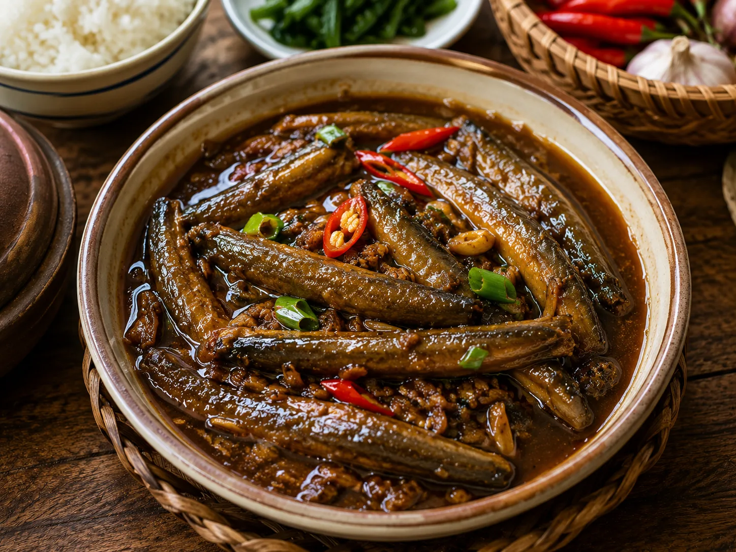 Chạch kho