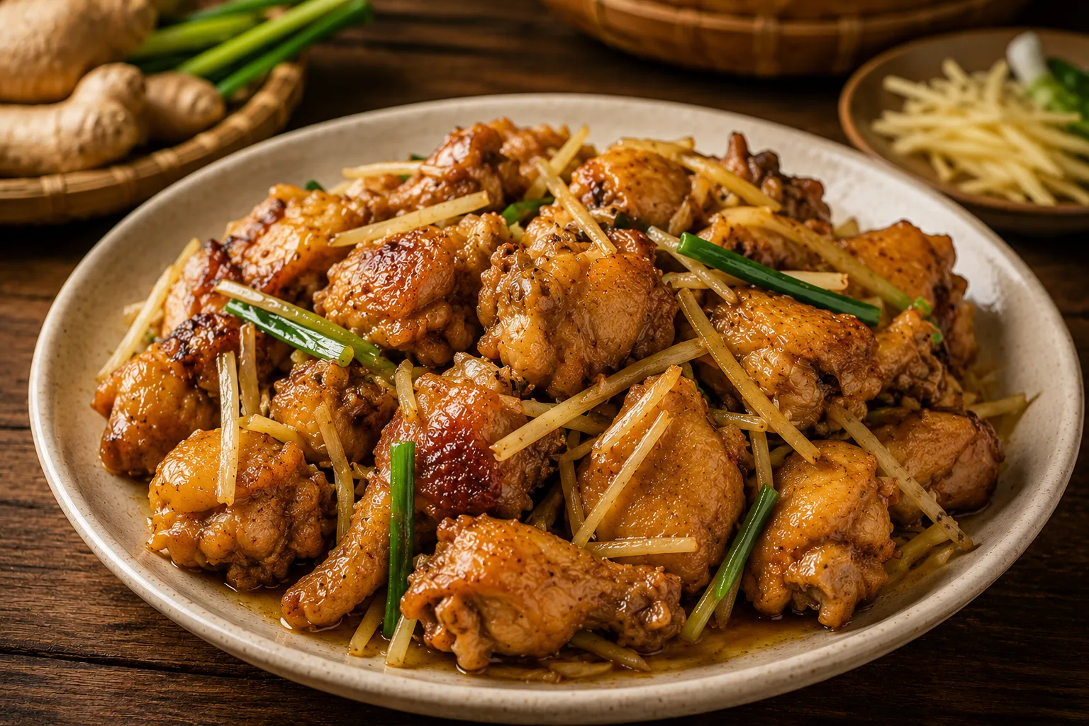 Gà rang gừng